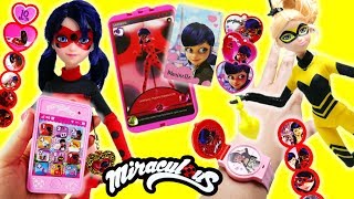 Compilation Miraculous Ladybug 2018 Toys  Cell Phone Watch and Queen Bee and Ladybug Dolls [upl. by Ybsorc]