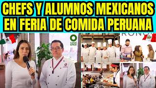 FERIA GASTRONÓMICA PERUANA SORPRENDE EN MÉXICO [upl. by Aneerehs463]