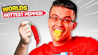 Worlds Hottest Pepper Challenge [upl. by Oisacin788]