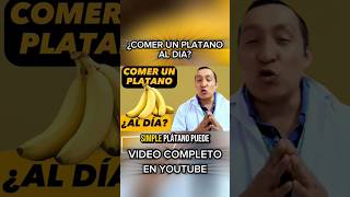 ¡CUIDADO Comer un plátano al día te sorprenderá 😱 platanos [upl. by Nayhr]