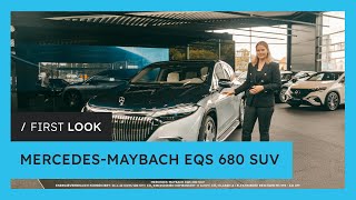 UNVERGLEICHLICHER LUXUS im Elektroauto  Der MercedesMaybach EQS 680 SUV im First Look 🔋⁉️ [upl. by Paulie]