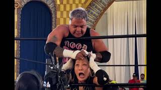 Rina Yamashita vs Ciclope GCW Blood on the Hills 3 [upl. by Ecyar654]