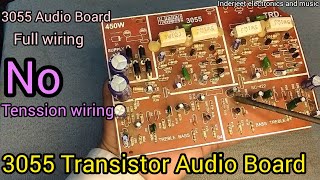 3055 Audio board full wiring  No tenssion wiring [upl. by Mila]