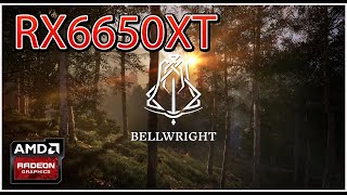 Bellwright Early Access  Benchmark RX6650XT Ryzen 5 5600 [upl. by Leach]