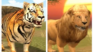 Wild Tiger Sim 3DWild Lion Sim 3D by Turbo Rocket Games [upl. by Arayt]