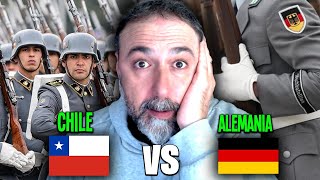 👉ESPAÑOL REACCIONA a PARADA MILITAR CHILE vs ALEMANIA [upl. by Rosenthal]