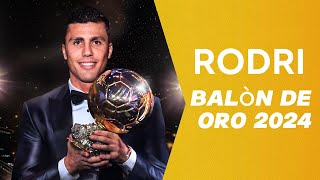 BALON DE ORO 2024 RODRI balondeoro2024 balondoro balondeoro2024 rodrimancity rodri5 [upl. by Egrog592]