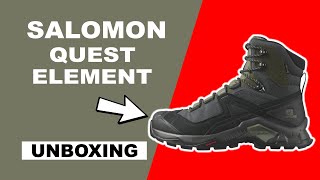 Salomon Quest Element GTX 414571 Unboxing [upl. by Grannia]