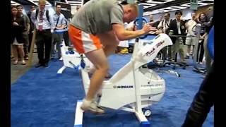 Wingate Fitness Test on Monark 894 E Peak Ergometer [upl. by Atnahsa]