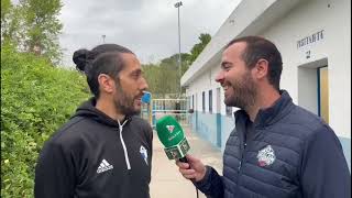 ENTREVISTA A JORGE BEAMONTE 2°ENTRENADOR ARAVACA CF 22 OCTUBRE 2023 [upl. by Newel]