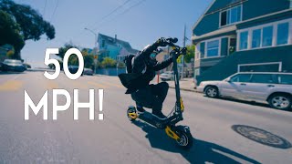 VSETT 10 Electric Scooter Review  Packed with features amp performance [upl. by Eiralav606]