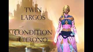 Twin Largos  Condition Chronomancer  PUG Guild Wars 2 Raids [upl. by Simdars]