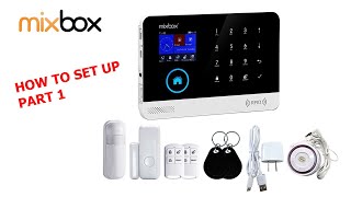 Mixbox Alarm Affordable PhoneCall Smart Wifi Home Security Alarm System Part 1 [upl. by Frida438]