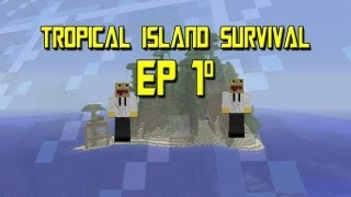 Minecraft  Tropical Island Survival  Le Partoba [upl. by Nylessej]