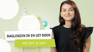 In 4 stappen eenvoudig je lenzen in en uit doen  How to  Kruidvat [upl. by Tsugua]