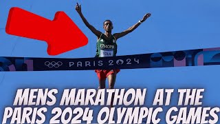 Men’s Marathon At The Paris 2024 Olympics [upl. by Etteloiv]