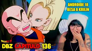 ANDROIDE 18 BESA A KRILLIN😯SAGA DE LOS ANDROIDES 136  REACCION A ​DBZ POR PRIMERA VEZ [upl. by Orfinger789]