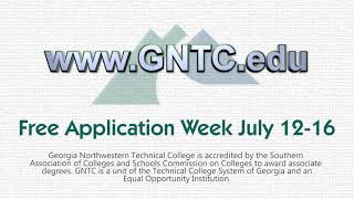 GNTC  Free Application Week July 1216 2021 [upl. by Vasyuta]