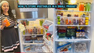 HOW TO STORE VIGETABLES IN A SMALL FRIDGEትንሽ ፍሪጅ ላይ እንዴት አታክልቶቻች ሳይበላሹ አብቃቅተን እናስቀምጣለን [upl. by Kemeny]