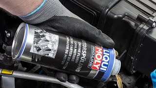 How to do an engine flush properly Flush the oil twice  liqui moly engine clean [upl. by Iaverne]