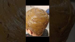 🍀🌿Best Heena Hair mask For Silky Shiny Smooth Long Strong Thick Hair haircare dandruff ytshort [upl. by Auot]