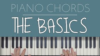 Piano Chords The Basics [upl. by Ajad]