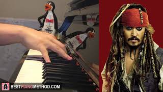 Pirates Of The Caribbean Theme Piano Cover by Amosdoll [upl. by Tyra682]