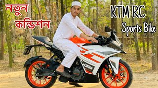 Ktm Rc Sport Motorcycle Ktm Used Bike Price In Bangladesh 2024 New Video Bogura Honda O Gari Bazar [upl. by Eiramoj]