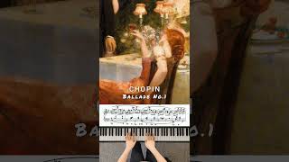 Ballade no 1 in G minor op 23by Frédéric Chopin [upl. by Yeltnarb]