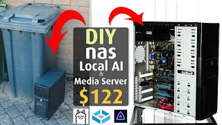 Building a 122 DIY NAS Local AI and Media Server  True Nas Ollama Jellyfin Home Assistant [upl. by Annala]