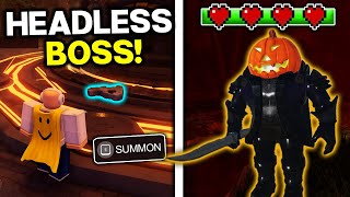 HEADLESS HORSEMAN BOSSFIGHT  Roblox Haunt Event [upl. by Elwyn]