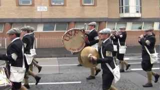 UVF Regimental Band 3  Royal Black Parade Belfast  August 2012 [upl. by Port350]