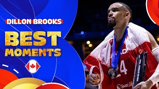 Dillon Brooks 🇨🇦  Best Moments at FIBA Basketball World Cup 2023 [upl. by Erotavlas329]