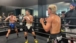 Junto Nakatani LOOKS RIPPED amp READY during training [upl. by Hyland]