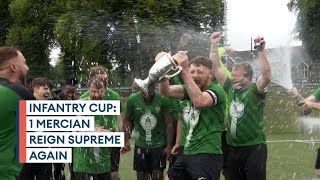 1 Mercian retain Infantry Cup in wet conditions against 2 Scots [upl. by Binky880]