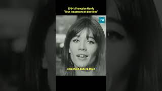 Françoise Hardy quotTous les garçons et les fillesquot ❤️ INA shorts [upl. by Sirraf]