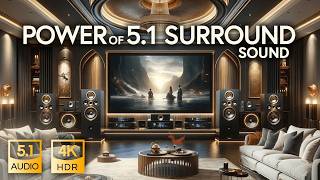 POWER of 51 Dolby Surround Sound 4K Test [upl. by Nnyladnarb]