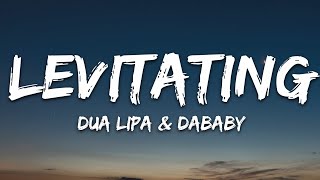 Dua Lipa  Levitating Lyrics ft DaBaby [upl. by Hedve]