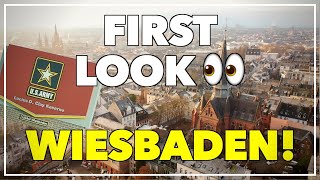 First Look Wiesbaden US Military Army Base Germany Hainerberg Aukamm Crestview amp Clay Kaserne [upl. by Leba]