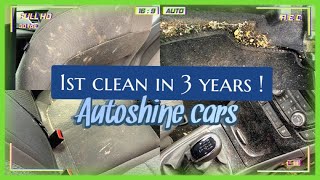 Filthy to fresh in 3 hours Cleaning a customers disgusting car on a budget [upl. by Gies]