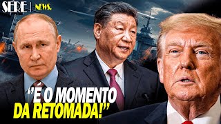 🚨China ameaça invadir Taiwan com apoio de Putin [upl. by Higginbotham]