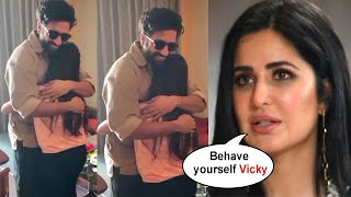 Vicky Kaushal Very Happy to Hug Female Fan and Refuses to Leave him [upl. by Butler]