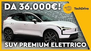 SUV PREMIUM A 36000€  INCENTIVI  VOLVO EX30  ANTEPRIMA SPECIFICHE PREZZI [upl. by Yllut]