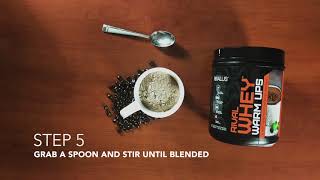 Rivalus Recipes Perfect Protein Mocha [upl. by Boehike]