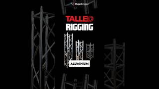 Talled Rigging Aluminium bersertifikasi TUV ringan dan tahan lama 🔥 wujudunggul talled rigging [upl. by Bubalo]