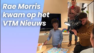 Rae Morris kwam op het VTM nieuws 🔥 [upl. by Helve]