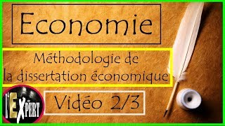 La méthodologie de la dissertation économique 23  شرح منهجية [upl. by Bidle]