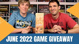 BOARD GAME GIVEAWAY June 2022  Board Game Perspective [upl. by Cyprian661]