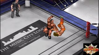 FPWW video game Ultimate Warrior vs Katsuya Kitamura [upl. by Collbaith]