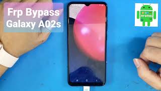 Frp Bypass Galaxy A02s Android 10 U2 Bypass Google Account A025F Frp SMA025  New Security [upl. by Kutchins697]